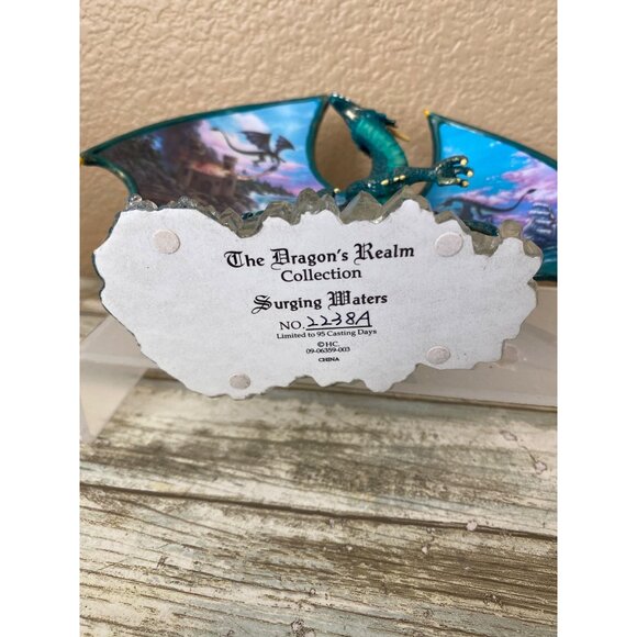 Set of 3 The Dragon’s Realm Collection Fantasy Dragon Figs - Hamilton Collection - Picture 4 of 13